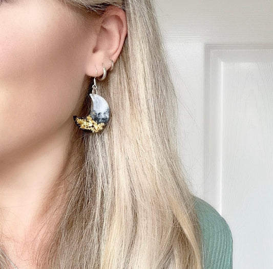 Night Court Inspired Moon Earrings