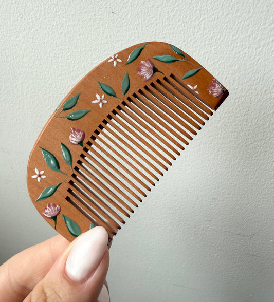 Floral Sensory Birth & Calming Comb